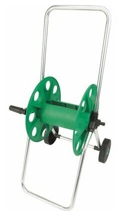 фото Тележка для шланга LUX- TOOLS на колесах 45 м 3/4", 60 м 1/2