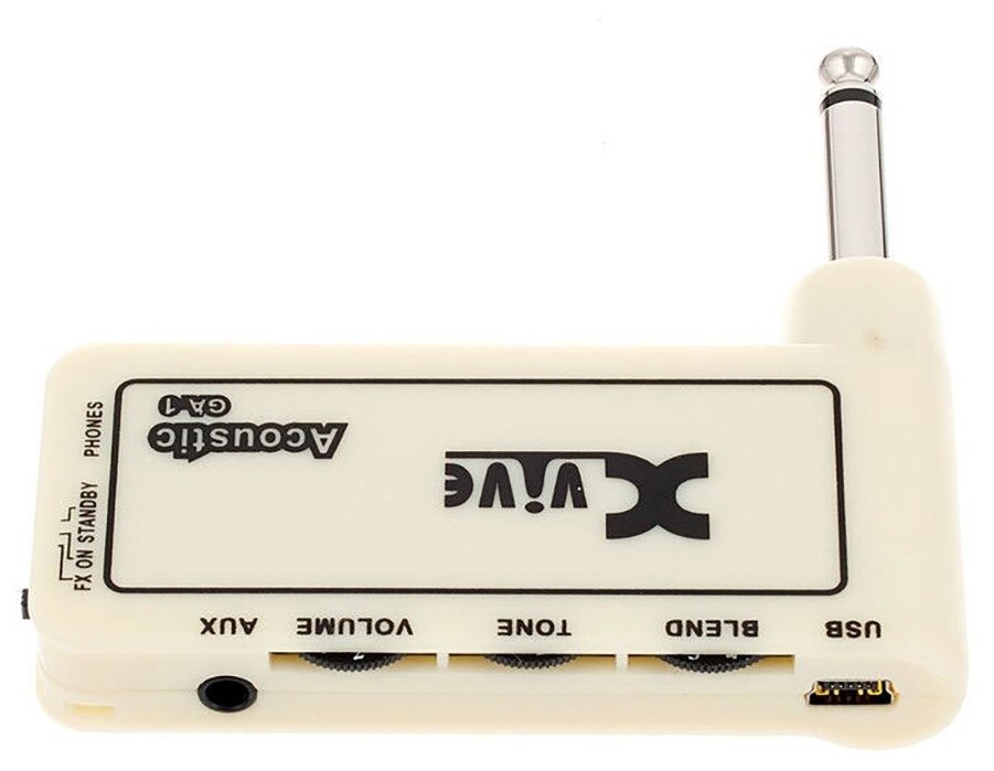 Усилитель для наушников гитарный Xvive GA-1 Acoustic Amplug - фото №3