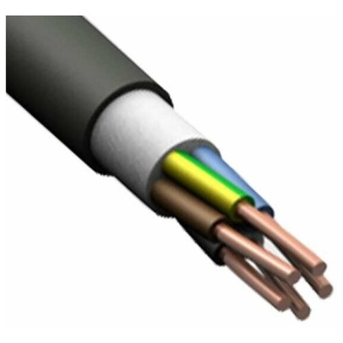 Кабель ППГнг(А)-HF 5х2.5 1кВ (м) ПромЭл, 1м