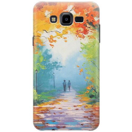 фото Re:pa накладка transparent для samsung galaxy j7 neo с принтом "яркая осень"