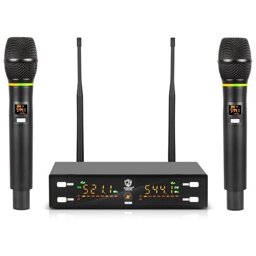 MS X320FM G-M - радиосистема для караоке с двумя ручными беспроводными микрофонами 1270000₽