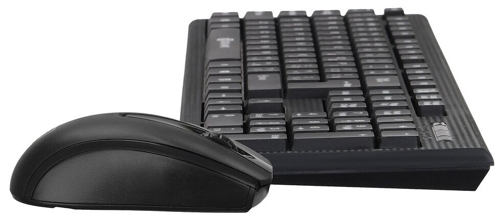 Клавиатура + мышь Oklick клав:черный мышь:черный USB - фото №5