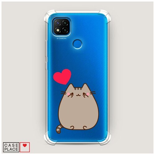 фото Чехол силиконовый противоударный xiaomi redmi 9c пушин влюблен case place
