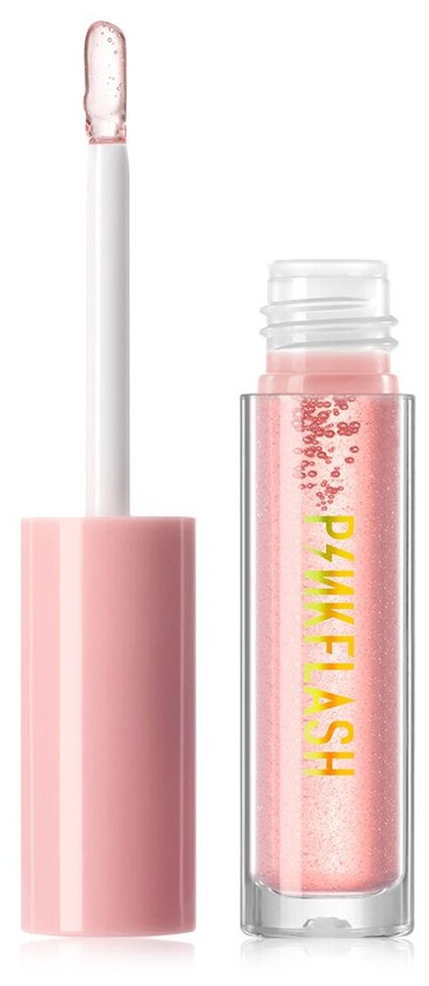 Pink Flash Блеск для губ OhMyGloss, розовые искры