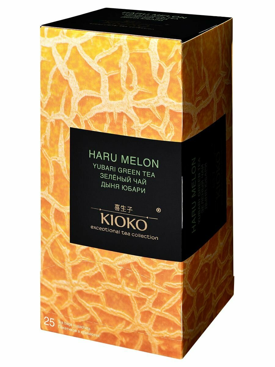 Kioko зелёный чай Haru Melon (25пак*2г)