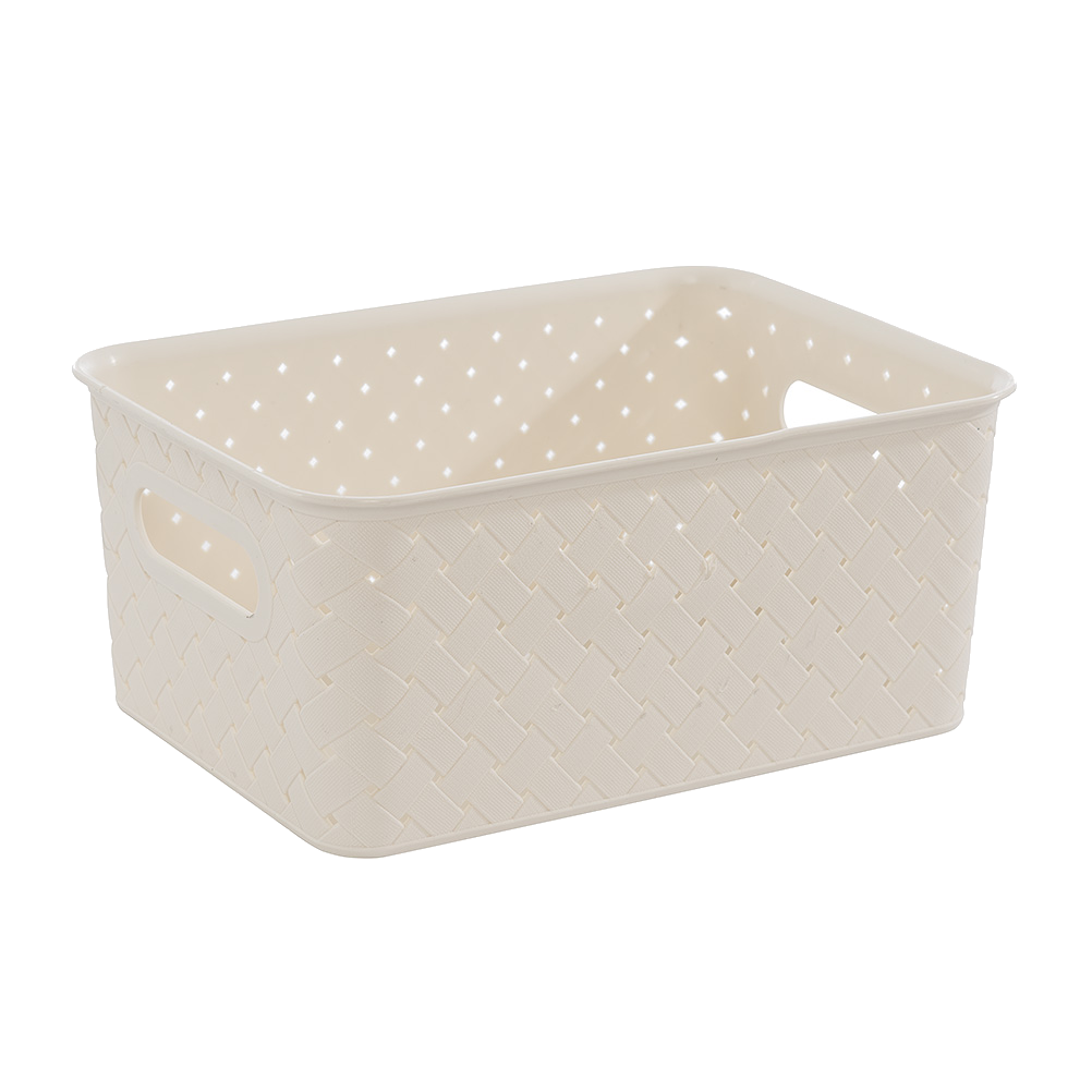 Корзинка Виолет Береста слоновая кость 23x17x10см 3л