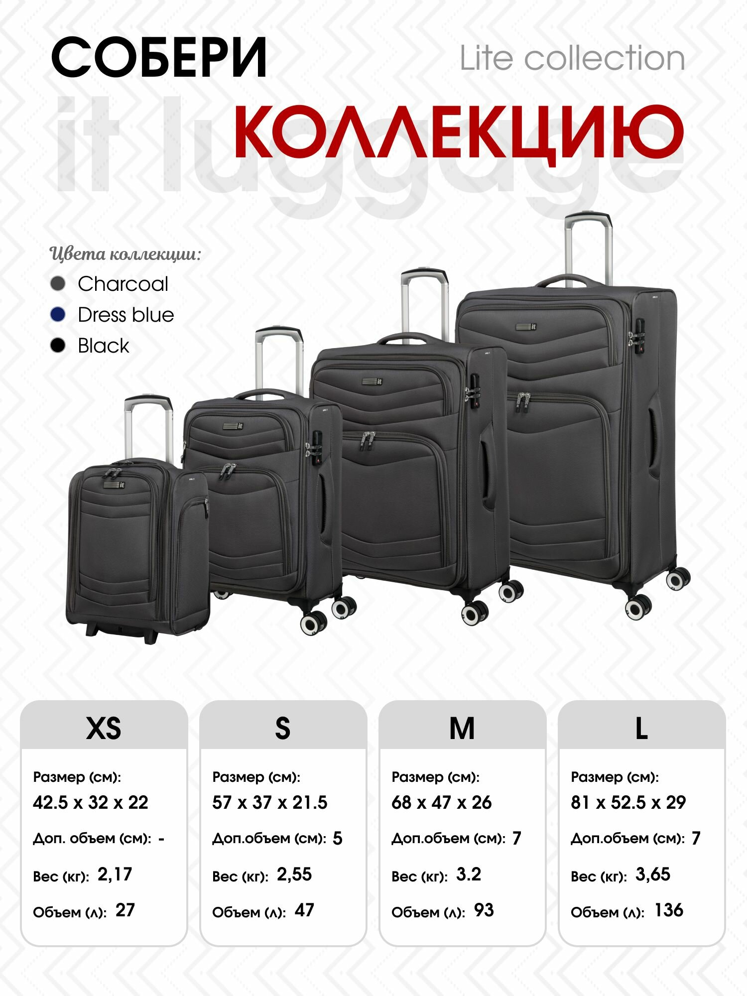 Чемодан IT Luggage