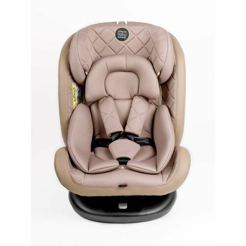 Автокресло детское AMAROBABY Brilliant ISOFIX 0/1/2/3, Beige