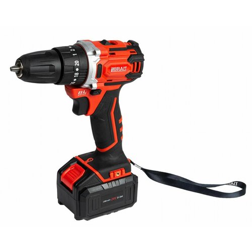Аккумуляторная дрель BRAIT BCD24SSBL 24 ВLi-on2 АКБ х 2Ач ЗУ 801000₽