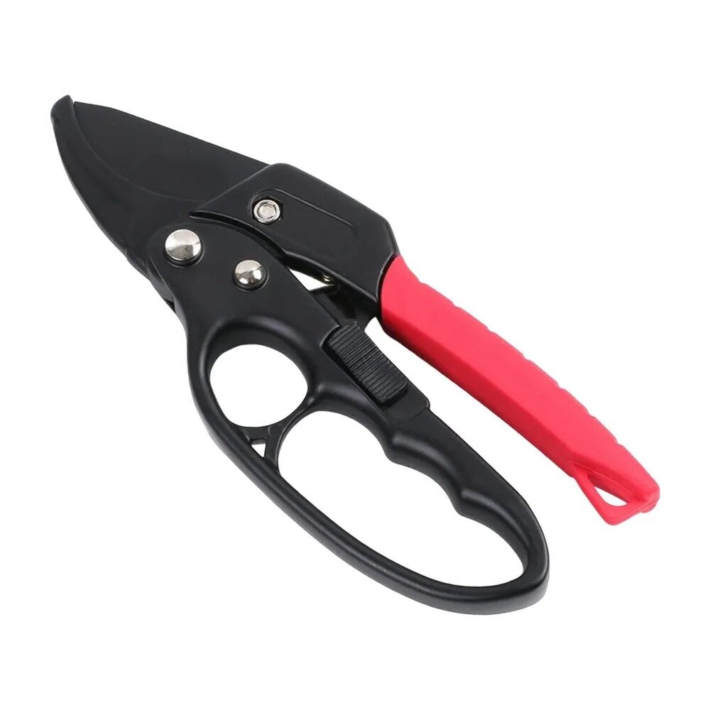 фото Секатор садовый ForAll с храповым механизмом для цветов, ветвей, деревьев, с защитой пальцев