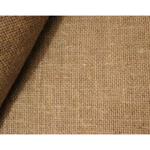 Мешковина джутовая 380 г/кв. м для рукоделия , 5 метров(ширина 110 см)
