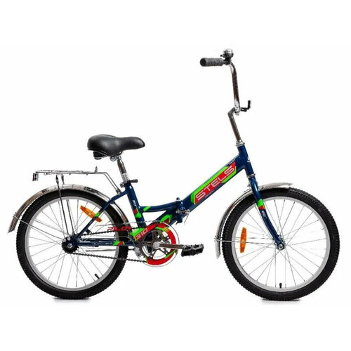 Складной велосипед Stels Pilot 310 C 20 Z010 год 2023 цвет Синий-Зеленый ростовка 13 13545₽