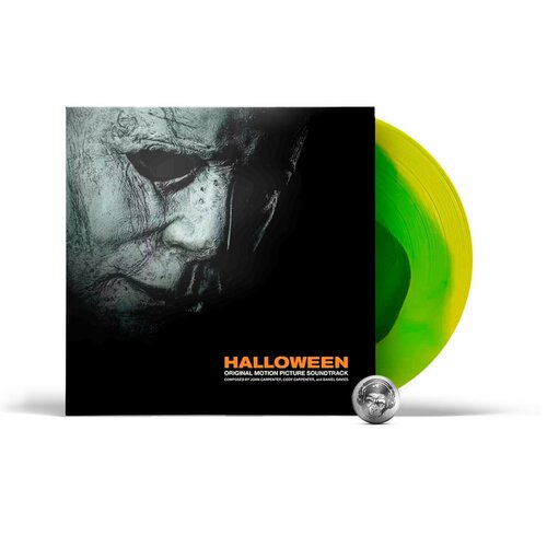OST - Halloween (John Carpenter & Daniel Davies) (coloured) (LP) 2022 Yellow Green Black, Gatefold, Limited Виниловая пластинка