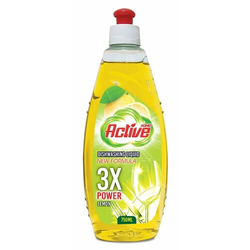 Home Active Средство для мытья посуды Лимон (флакон) 0,75л