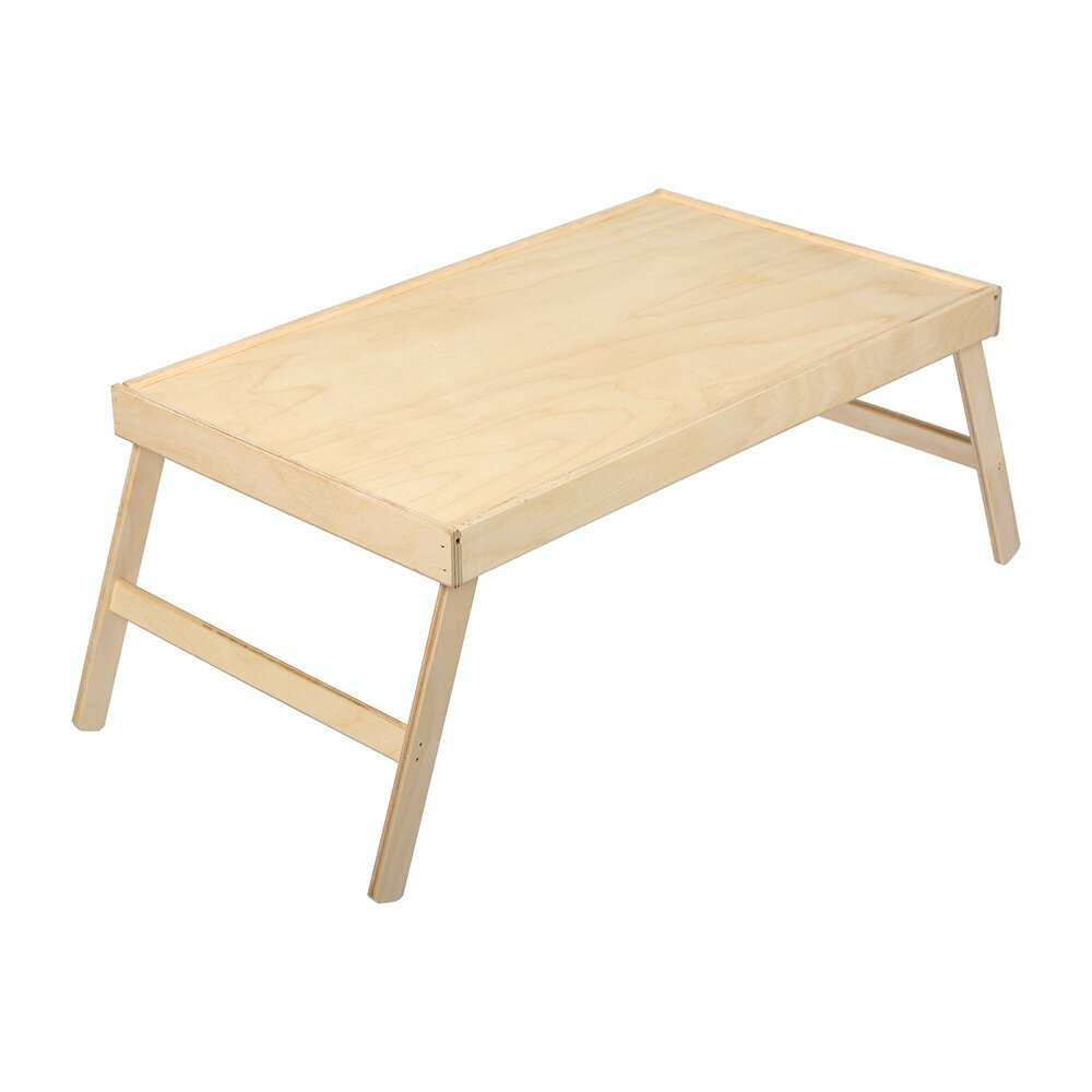 Столик сервировочный на ножках деревянный 50*30*4 см BASIC Marmiton 17419