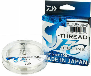 DAIWA Леска флюорокарбон DAIWA J-THREAD FLUORO CARBON ICE LINE (dw40003077 (50 м 0,13мм) )