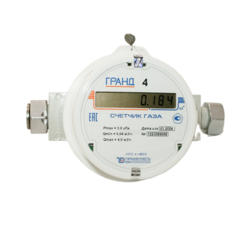 фото Счетчик газа гранд 4 м3 3/4 190мм