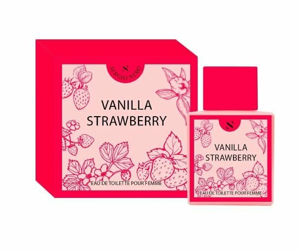 Парфюмерная вода Sergio Nero Vanilla STRAWBERRY edt 50 ml