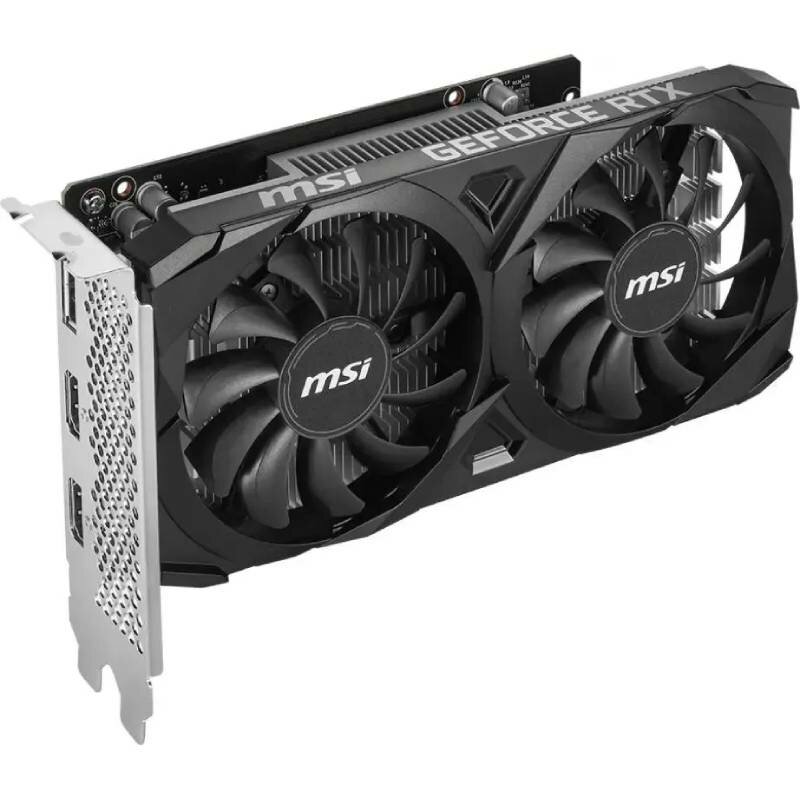 Видеокарта MSI RTX 3050 VENTUS 2X 6G OC 1492Mhz PCI-E 6144Mb 14000MHz 96-bit HDMIx2 DP