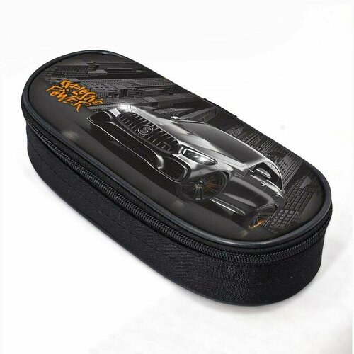 Пенал-футляр 100 х 225 х 60 мм мягкий текстильный Stavia 8731 Монохром 1351₽