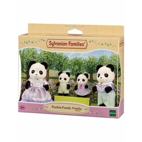 Sylvanian Families Набор Семья Панд игровые наборы sylvanian families семья панд