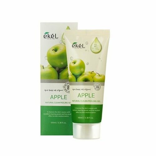EKEL Natural Clean Peeling Gel Apple Пилинг-скатка с экстрактом яблока