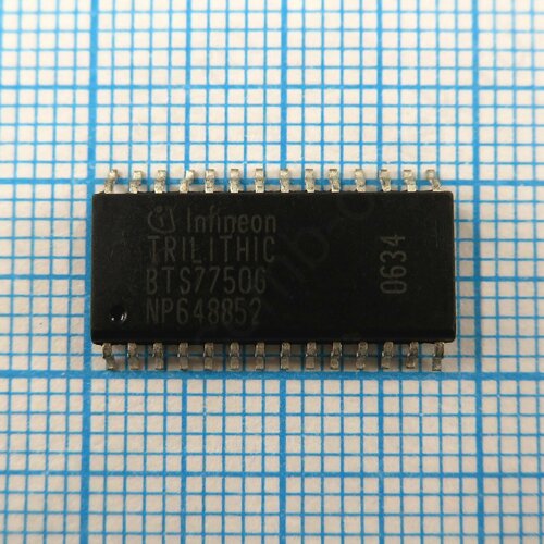 BTS7750G - Микросхема используется в автомобильной электронике 569₽