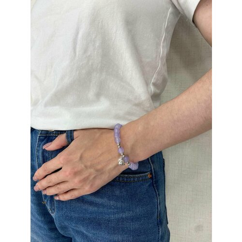 Браслет Сувениры Урала кварц 1 шт размер 17 см размер one size фиолетовый 350₽