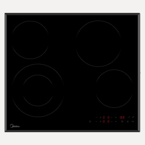 Изображение товара Встраиваемая электрическая панель MIDEA MCH64407F, официальная гарантия