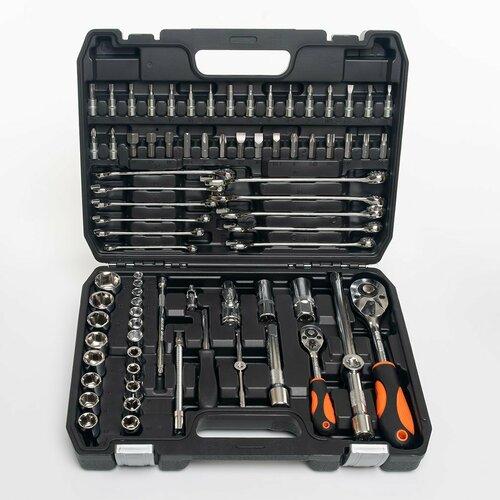 Набор инструментов 78 предметов для авто, для мастерской, ключи, головки, биты, авто инструменты в кейсе