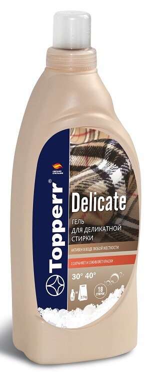 Гель для стирки Topperr Delicate 1л (a1617) - фото №1