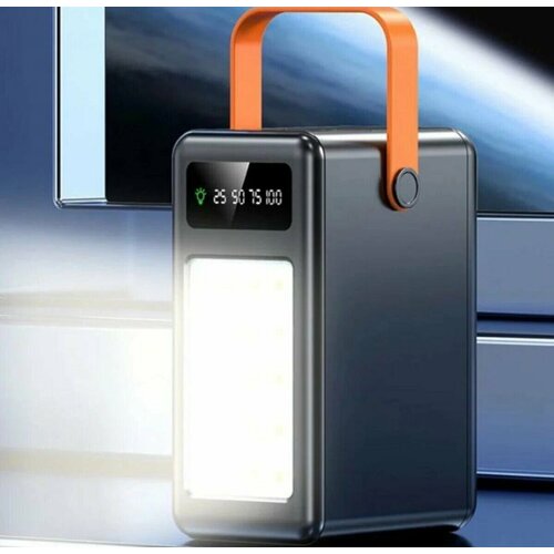 Внешний аккумулятор Power Bank 120000mAh LED-подсветка черный 3899₽