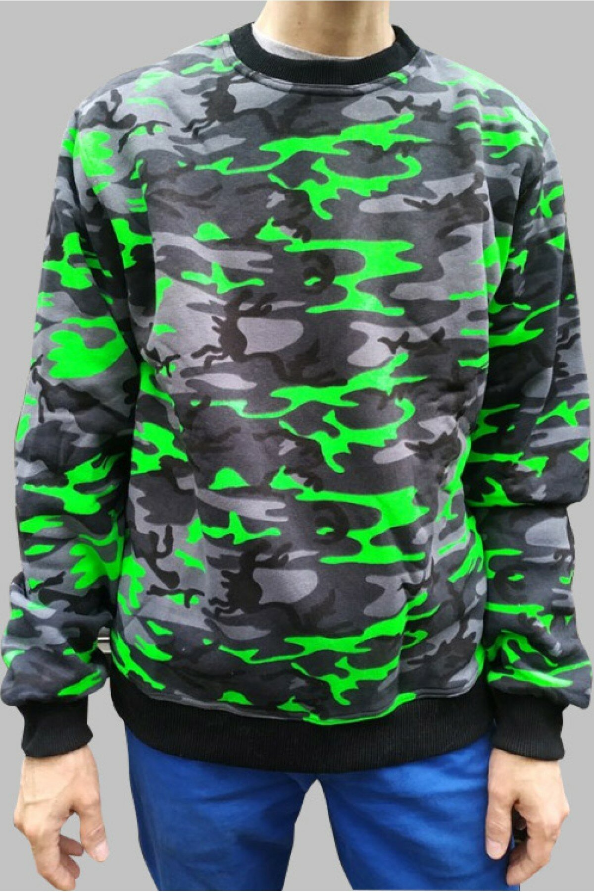 Свитшот Магазин Толстовок, размер M-48-Unisex-(Мужской), , зеленый