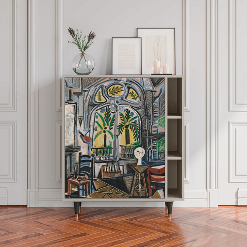 Изображение товара Комод - STORYZ - BS6 The Studio by Pablo Picasso , Размер - 94 x 110 x 41 см, Цвет корпуса - , Сатин