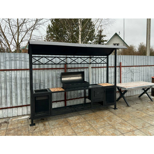 Мангал в стиле Лофт 