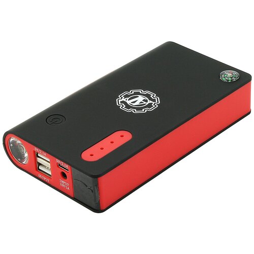 Портативное пуско-зарядное устройство с аккумулятором 10000 mAh бустер AT 274900₽