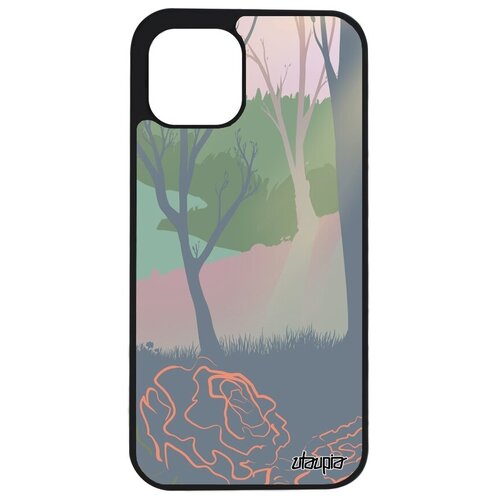 фото Чехол на мобильный // iphone 12 // "лесные розы" стиль природа, utaupia, цветной