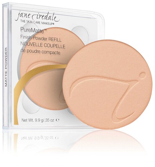 Jane Iredale Пудра матирующая компактная PureMatte Finish Powder Refill бежевый 9.9 г