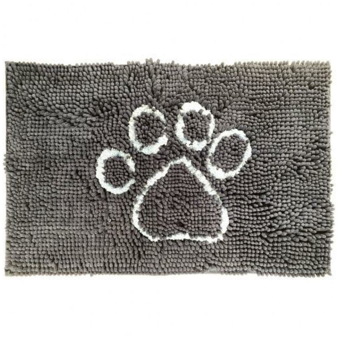 Коврик для собак Dog Gone Smart Doormat, супервпитывающий, цвет: дымчато-серый , 51 х 79 см