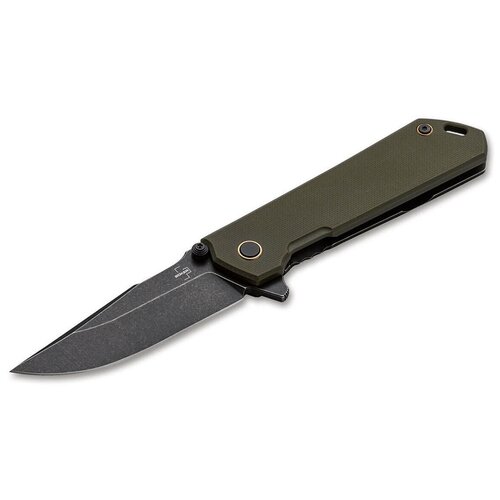 Складной нож Boker Plus Kihon Assisted OD Green 01BO164, длина лезвия 8.5 см складной нож boker plus kihon 01bo951 длина лезвия 8 см