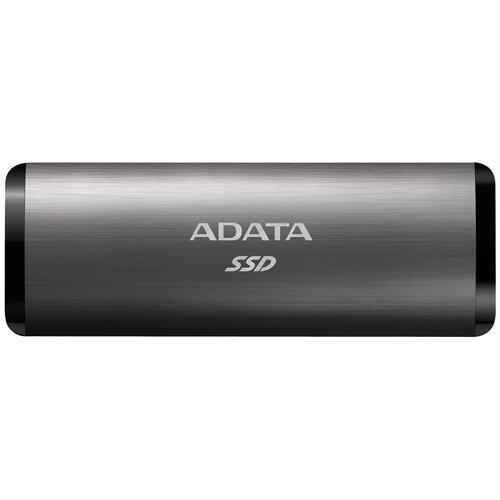 Внешний твердотельный накопитель SSD Adata ASE760 1000 Гб Usb-c Titanium Ase760-1tu32g2-cti .
