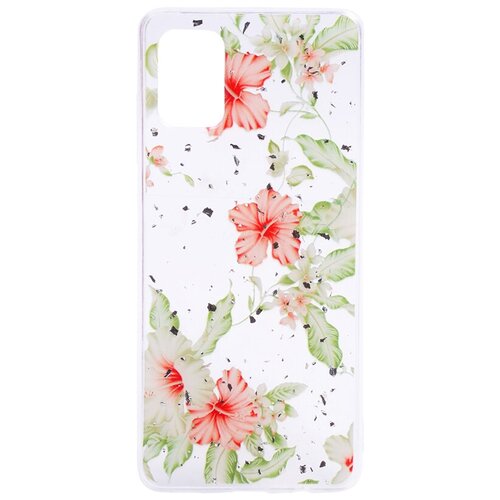 фото Чехол - накладка spring flowers для samsung galaxy a51 розовый re:pa