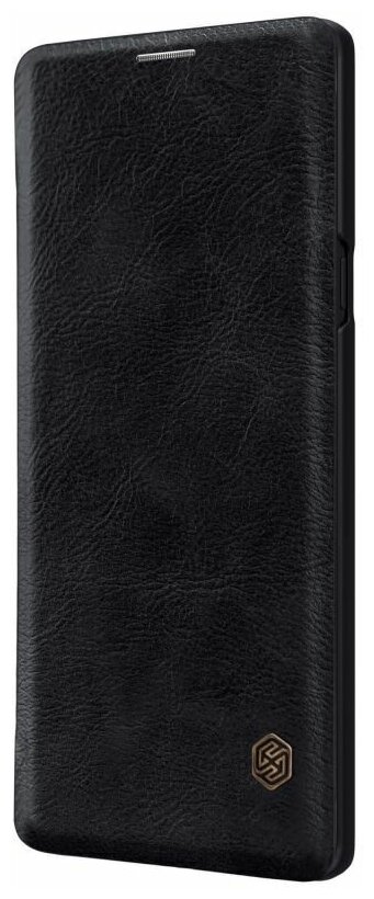 Кожаный чехол-книжка Nillkin Leather Qin для Samsung Galaxy Note 9 черный