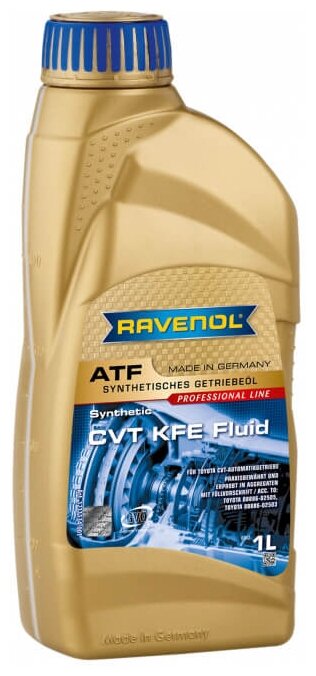 Трансмиссионное масло RAVENOL CVT KFE Fluid ( 1л) new