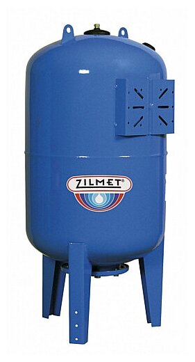 Гидроаккумулятор вертикальный синий Zilmet ULTRA-PRO - 60л. (PN10, мемб. бутил, фланец стальной)