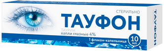 Тауфон капли глаз.4% 10мл