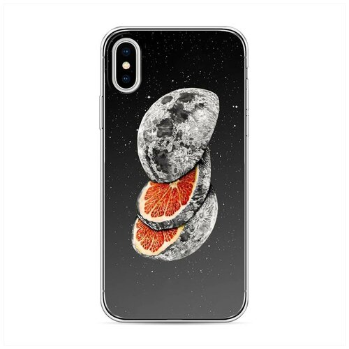 фото Силиконовый чехол "скалолаз в космосе" на apple iphone xs (10s) / айфон икс эс case place