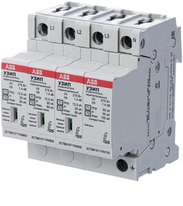 Комбинированный разрядник для систем энергоснабжения ABB 2CTB815710R5800 4П