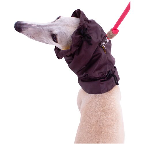 одежда для животных шапка капор зимняя для собак l xl 1 шт Снуд шапка для собак непромокаемый Монморанси, коричневый, размер S