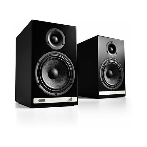 Колонки Audioengine HD6-Black домашняя музыкальная активная полочная акустическая система с Bluetooth APTX-HD цвет черный 6199000₽